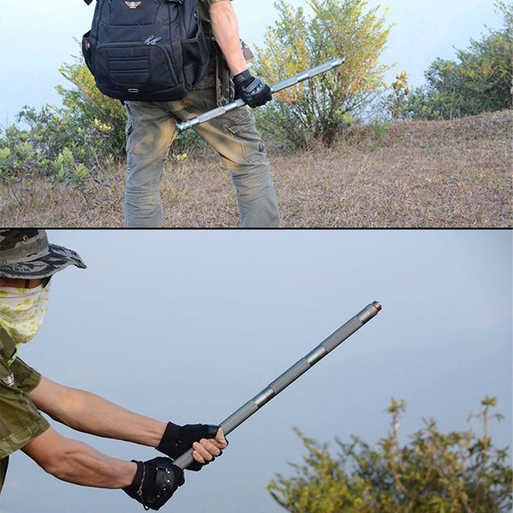 Outdoor Tactical Walking Stick – Multifunctional Alpenstock