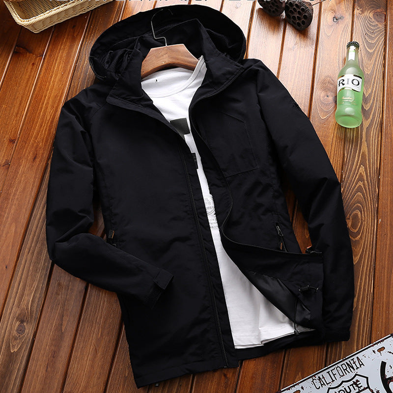 Men’s Autumn & Winter Outdoor Mountaineering Jacket – Casual Velvet