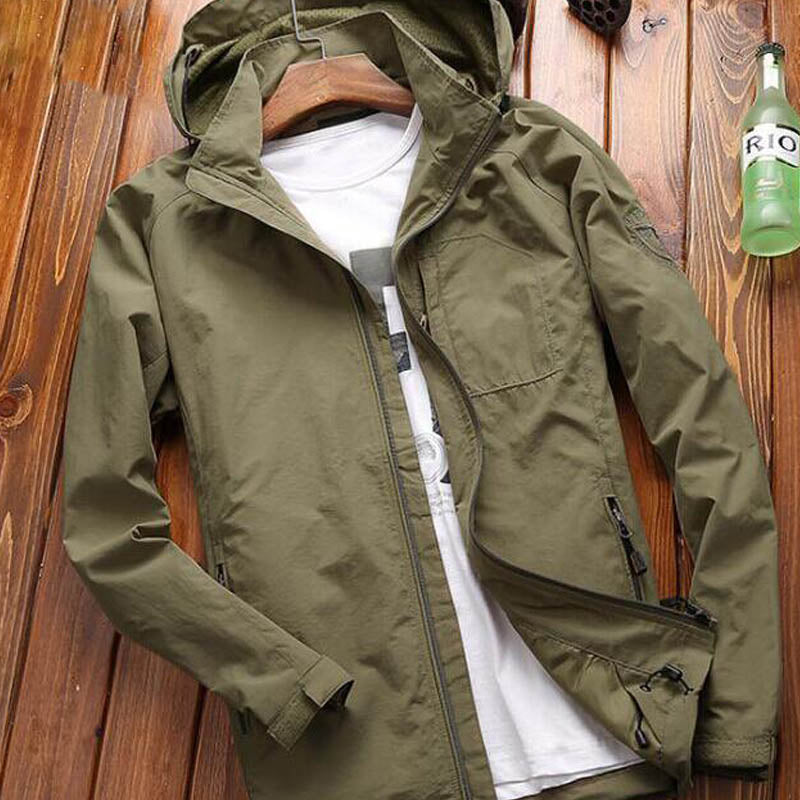 Men’s Autumn & Winter Outdoor Mountaineering Jacket – Casual Velvet