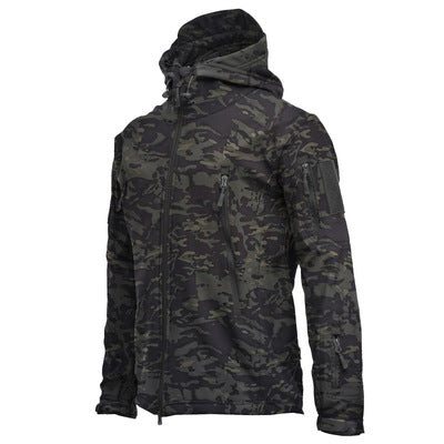 Men’s Outdoor Soft Shell Jacket – Mountaineering & Leisure Sports