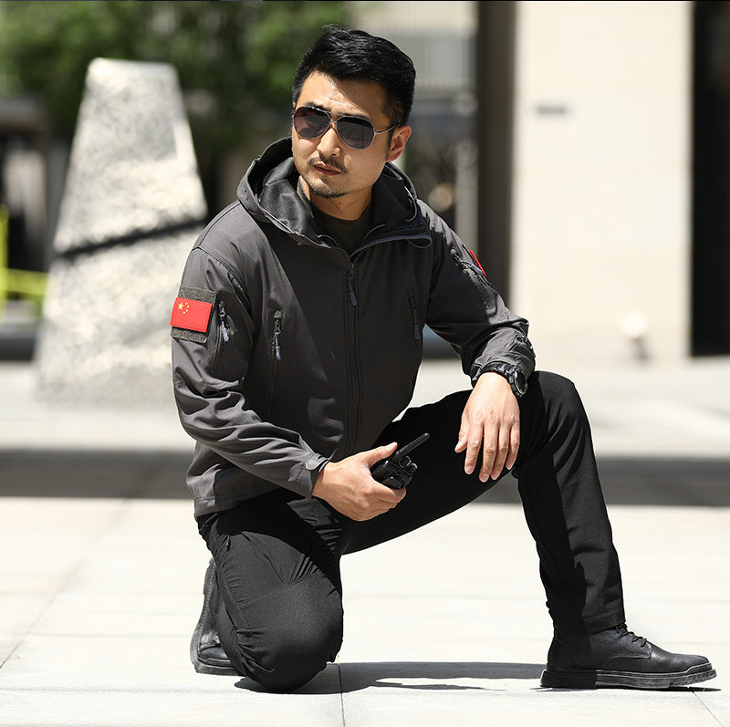 Men’s Outdoor Soft Shell Jacket – Mountaineering & Leisure Sports