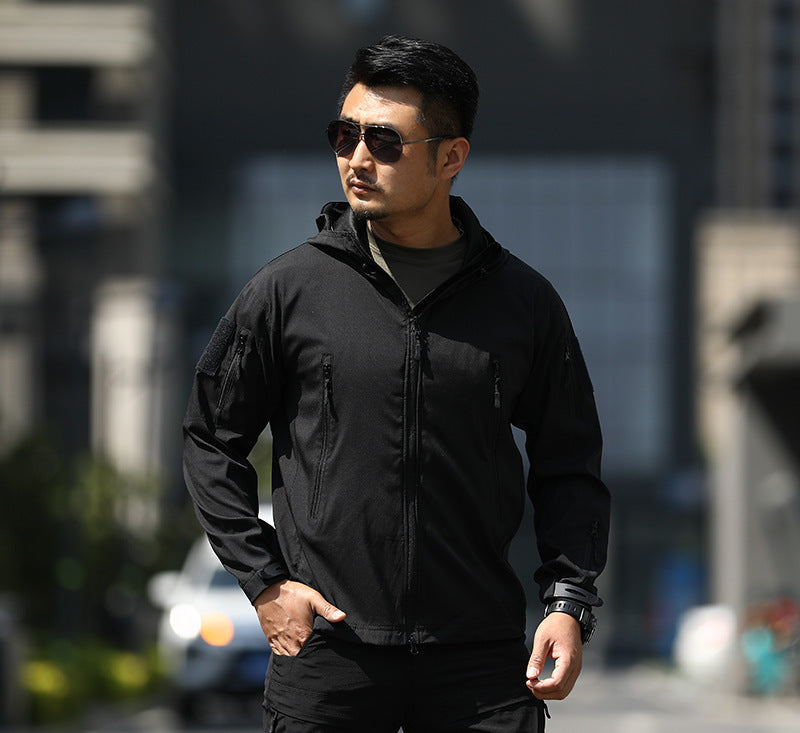 Men’s Outdoor Soft Shell Jacket – Mountaineering & Leisure Sports
