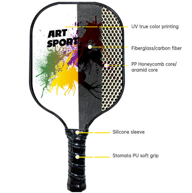 High Tensile Beach Tennis & Pickleball Paddle Set