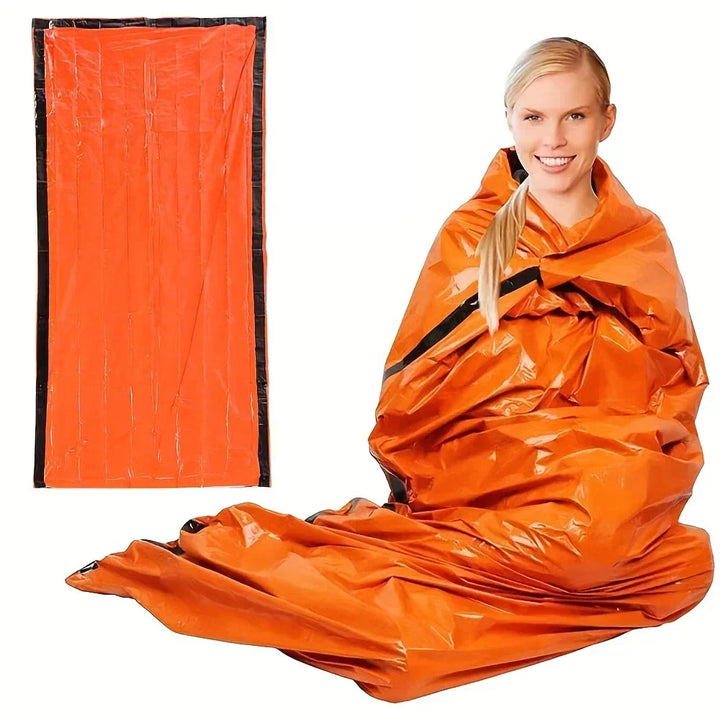 Portable Waterproof Emergency Survival Sleeping Bag – Mylar Thermal Sack