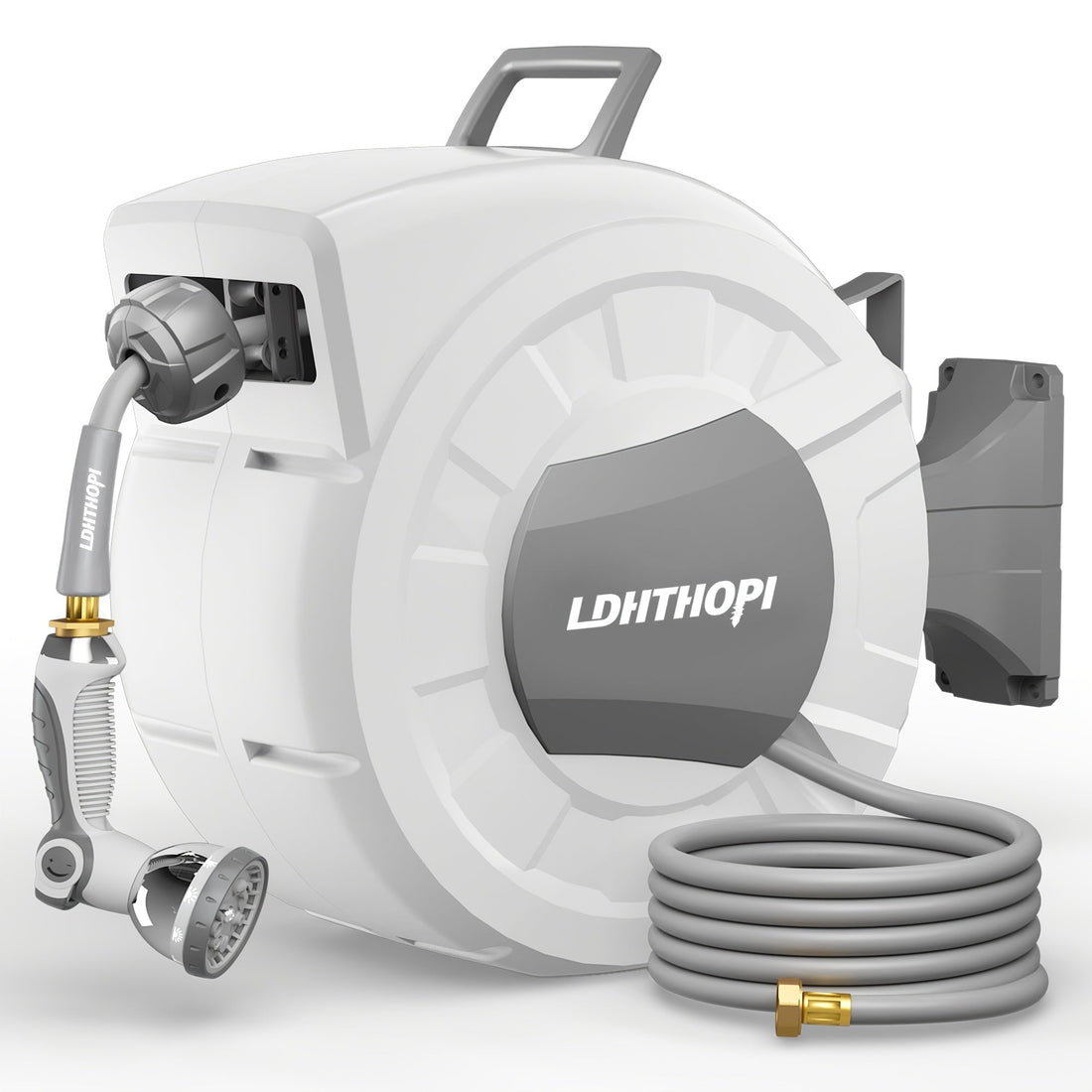 Retractable Garden Hose Reel 40/100/110/130FT Auto Rewind Wall Mounted Hose