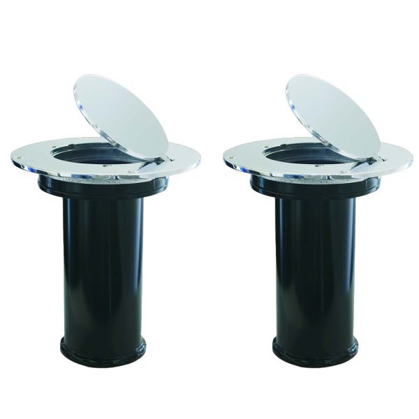 Guardian Permanent Pickleball Net Post System by 1st Team