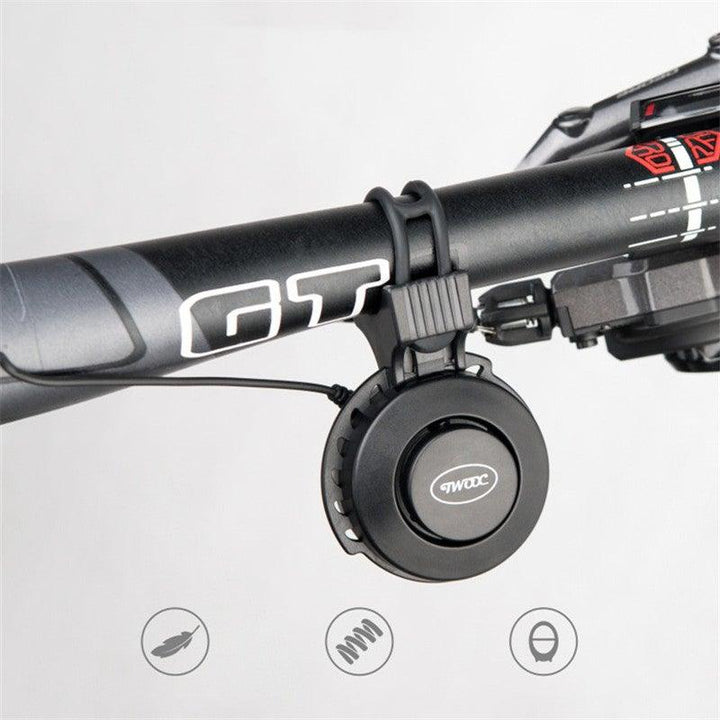 Bike Bell Charging Speaker USB Recharged Mini Electric Bike Horn 4 Modes Cycling Electric Bicycle Accessories For Scooter Electric Bike Horn Cycling Bicycle Scooter Horn Battery Waterproof Bicycle Accessories For Kid