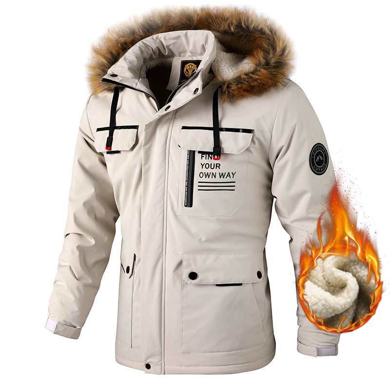Men’s Windproof Outdoor Hooded Jacket
