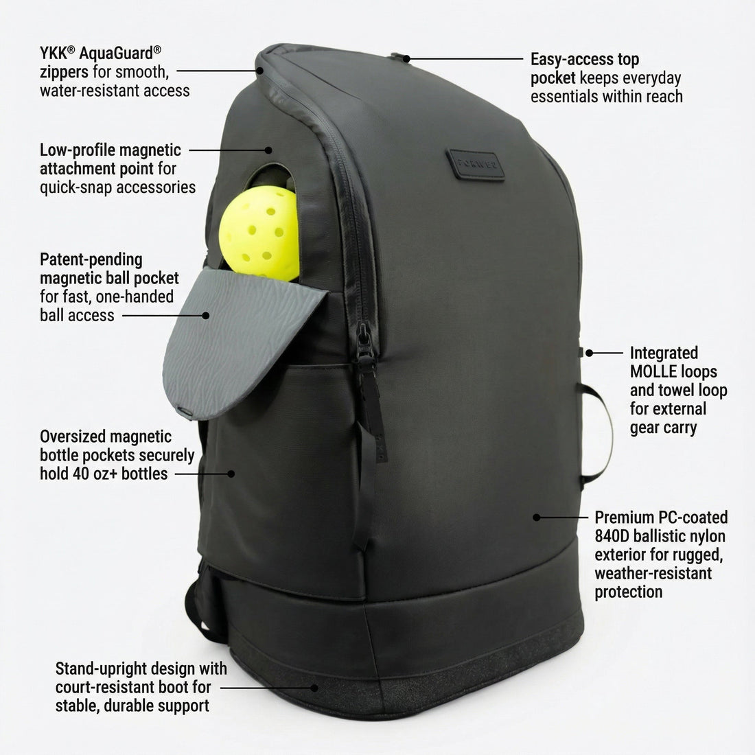 Court Caddy Pickleball Bag